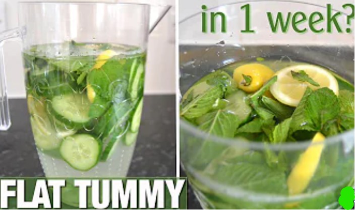 4 Flat Tummy Water Recipe