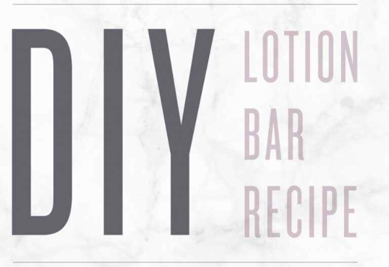 How To Make Lavender Toning Lotion Bar