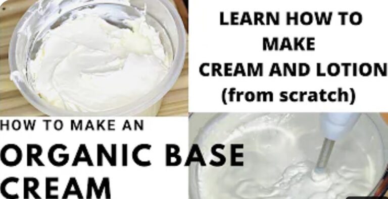 How to Make Base Cream