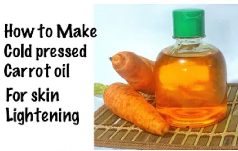 How to Make Cold-Pressed Carrot oil