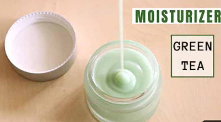 How to Make Green Tea Face Moisturizer