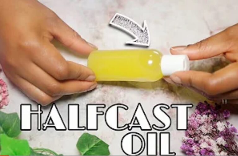 How to Make Halfcast Oil