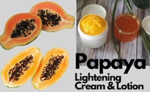 How to Make Papaya Whitening Lotion