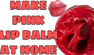 How to Make Peppermint Pink Lip Balm