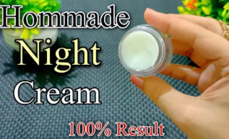 How to Make Skin Glow Night Cream