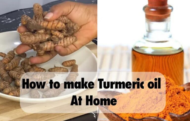 How to Make Turmeric Oil
