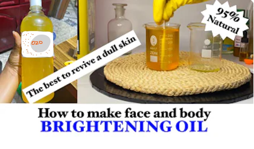 How to Make Whitening Oil