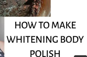 How to make a Whitening Body Polish