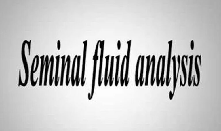 Seminal Fluid Analysis (SFA): Good Sperm Qualities