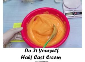 How to Make Half Cast Cream