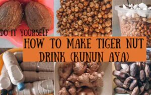 How to Make Tigernut Milk/Kunu Aya