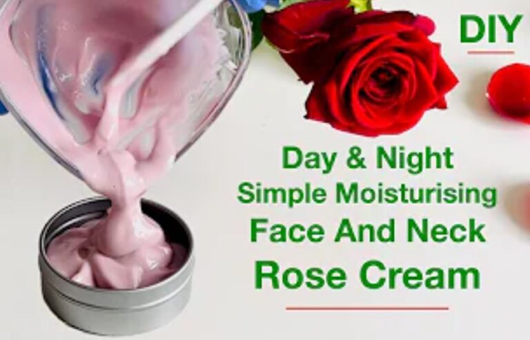 How to Make Rose Face Cream